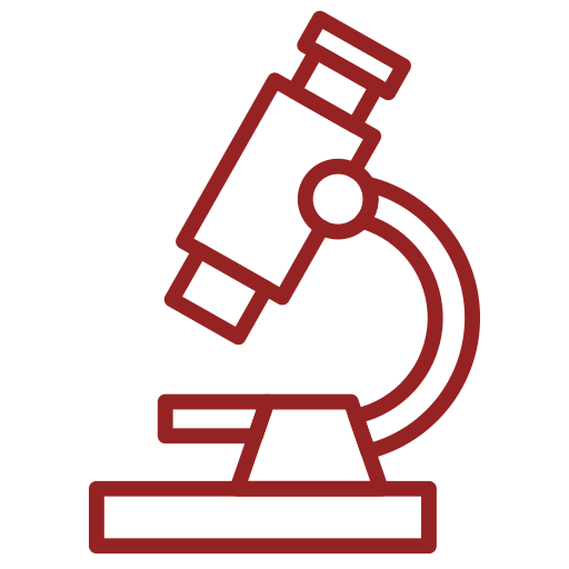 Ícone de microscópio